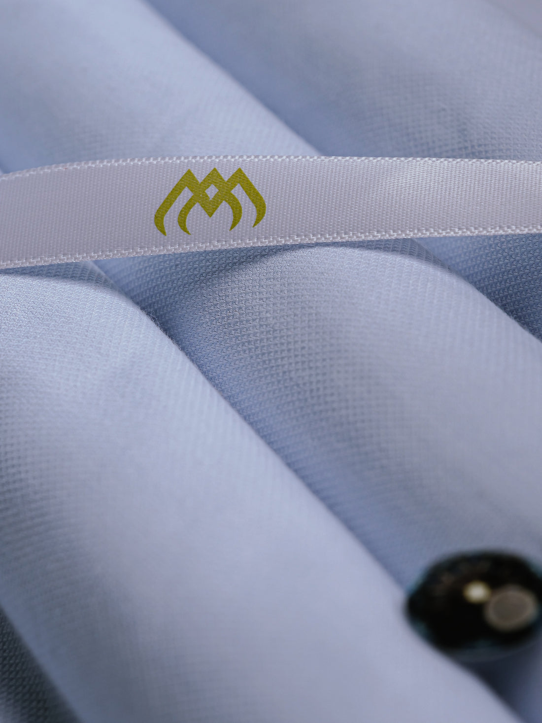 Ice Blue Doby Textured - Imported Cotton