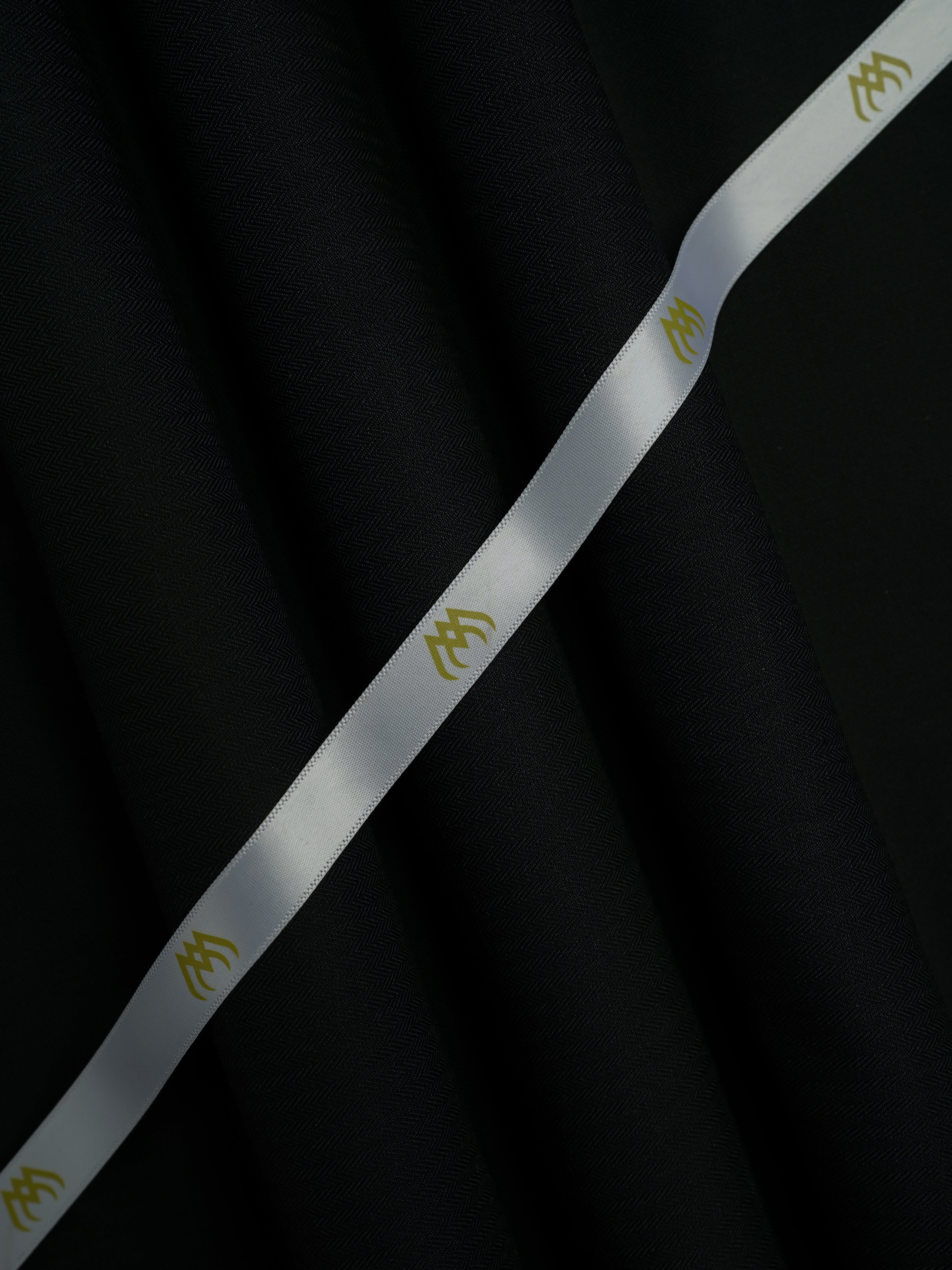 Dark Green Doby Textured - Imported Cotton