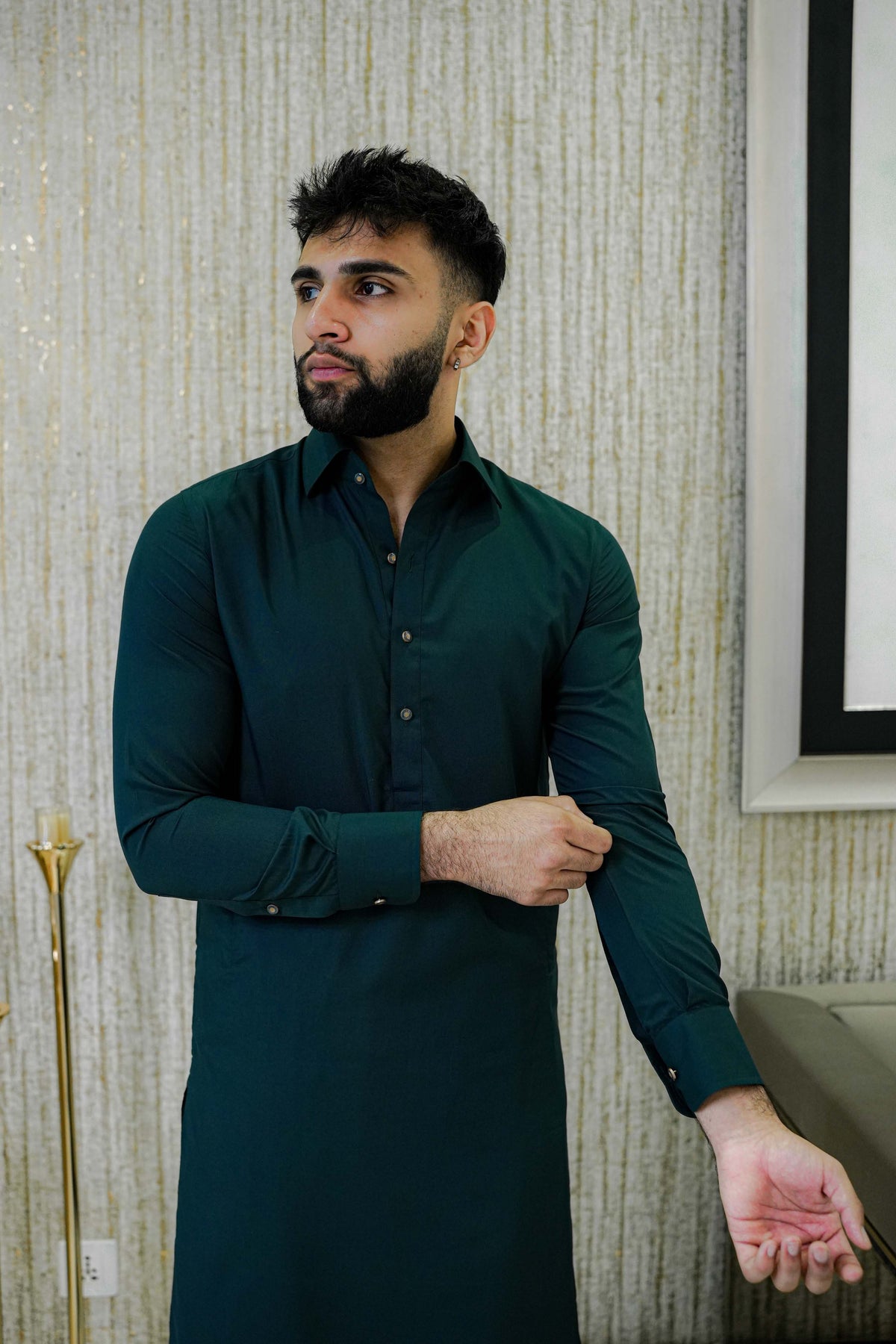 Dark Green - Kameez Shalwaar