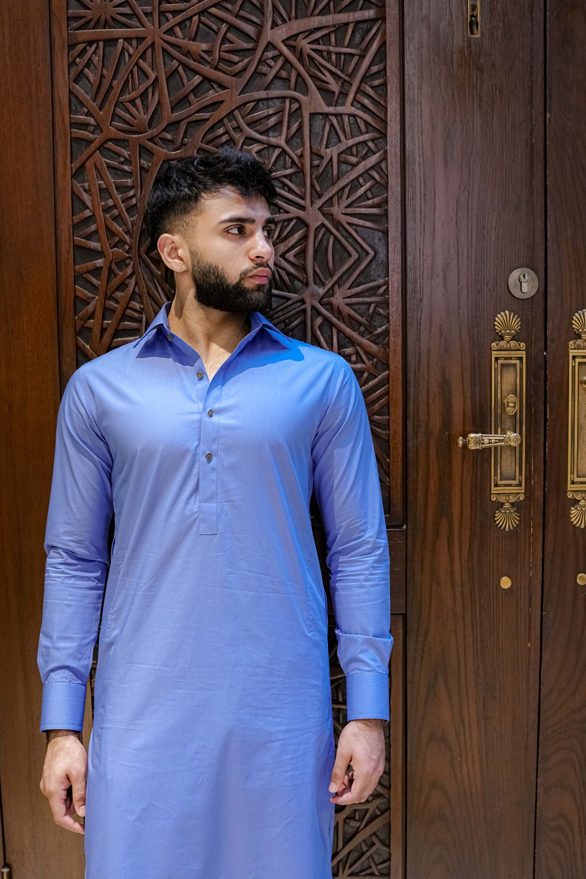 Sky Blue - Kameez Shalwaar