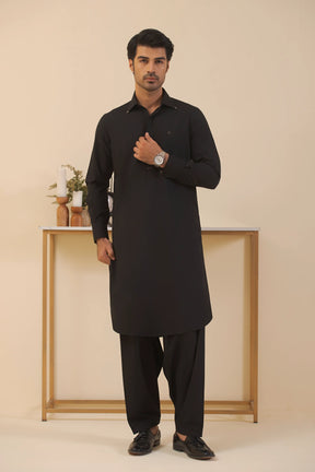 Black-Shalwar Kameez