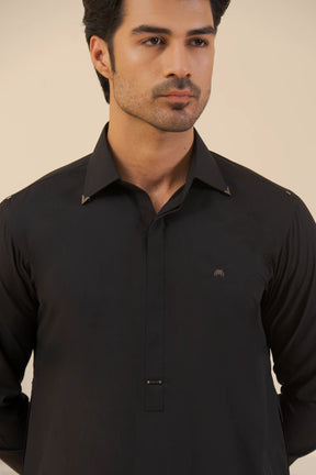 Black-Shalwar Kameez