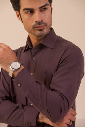 Purple-Shalwar Kameez