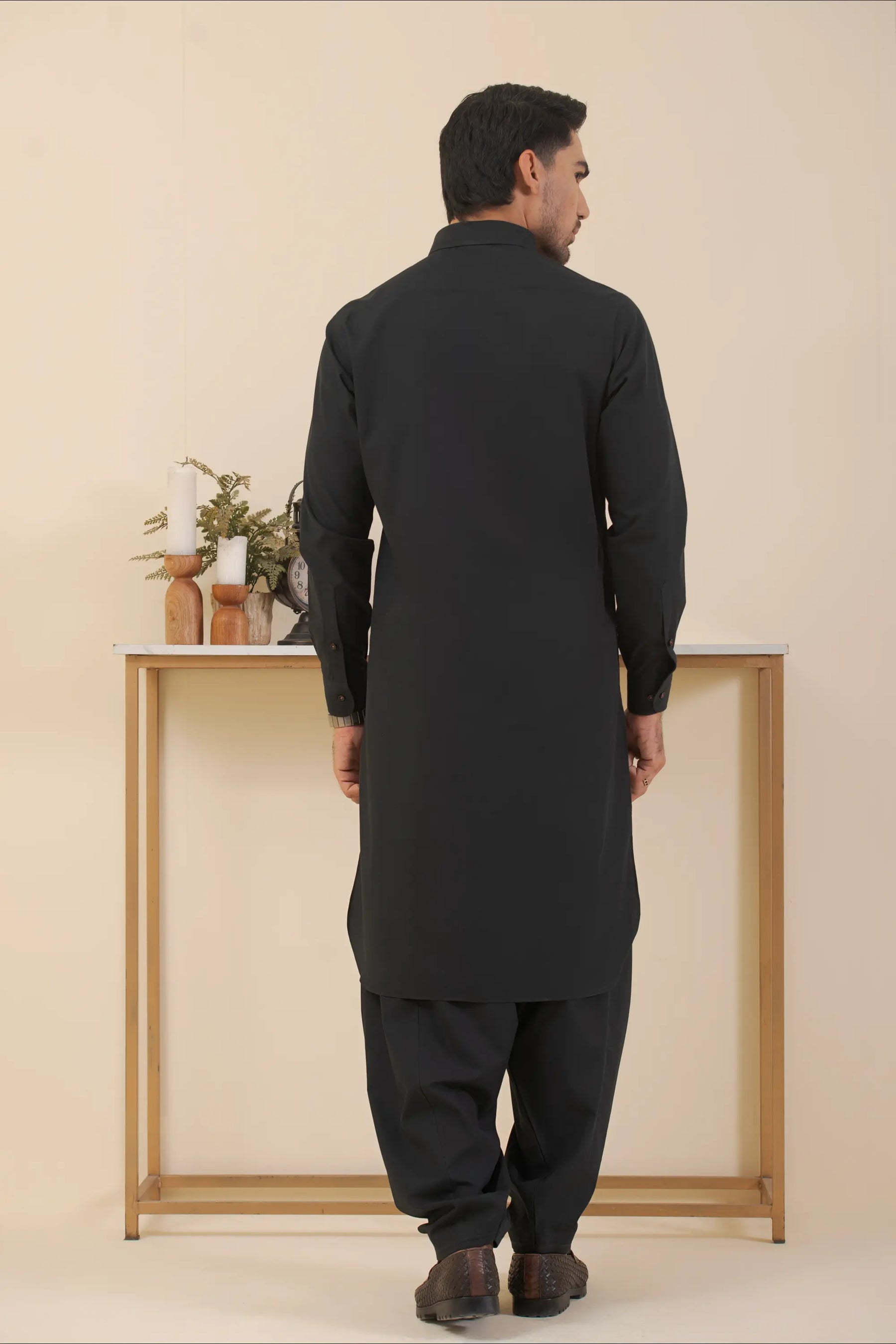 Premium Black-Shalwar Kameez