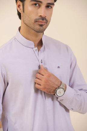 Light Purple-Kurta Pyjama