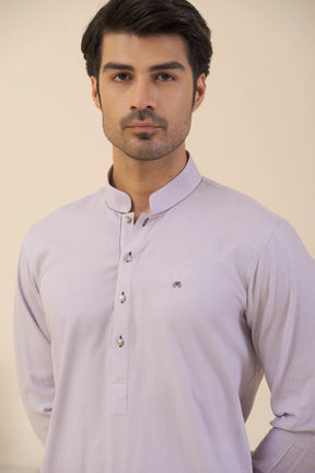 Light Purple-Kurta Pyjama