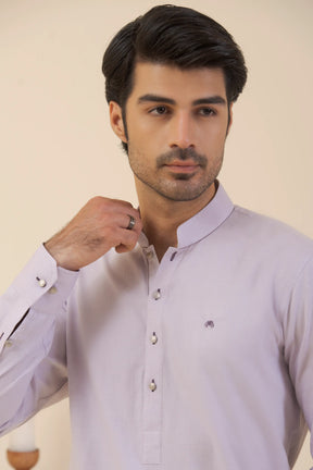 Light Purple-Kurta Pyjama