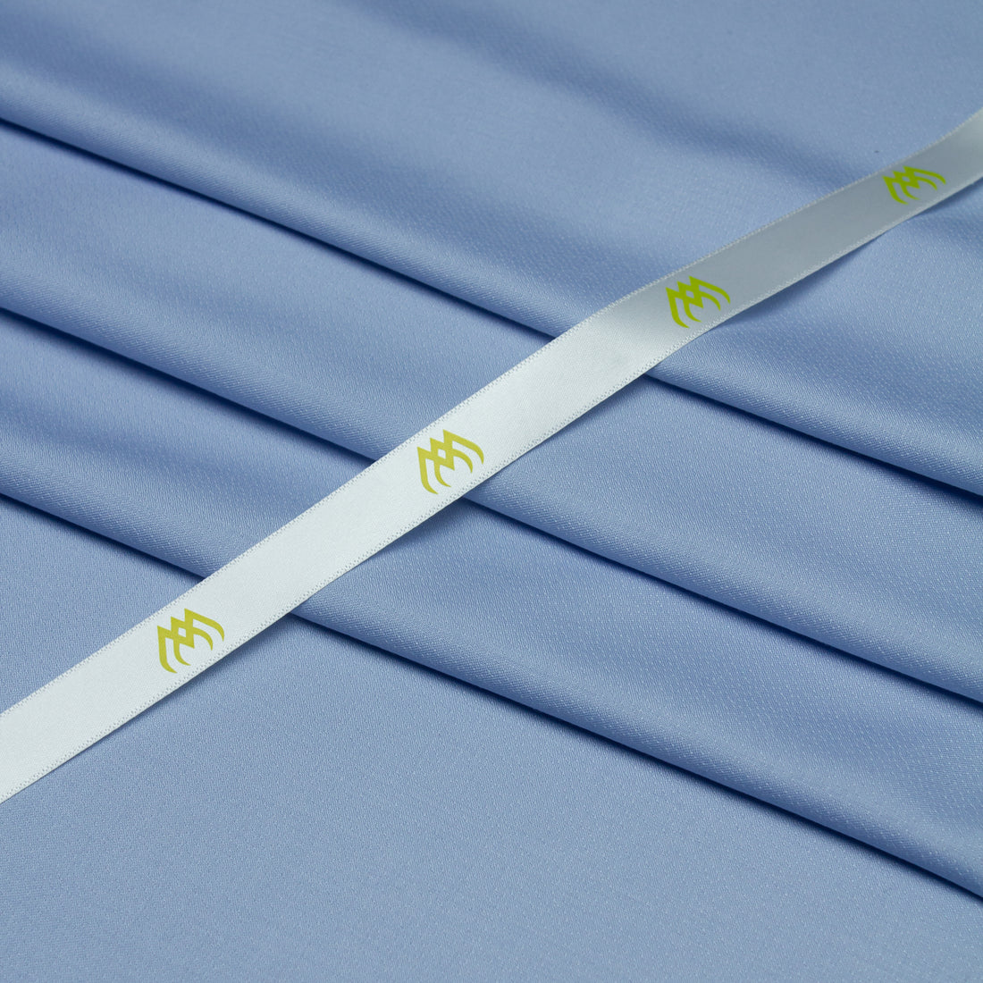 Sky Blue Textured Wash & Wear