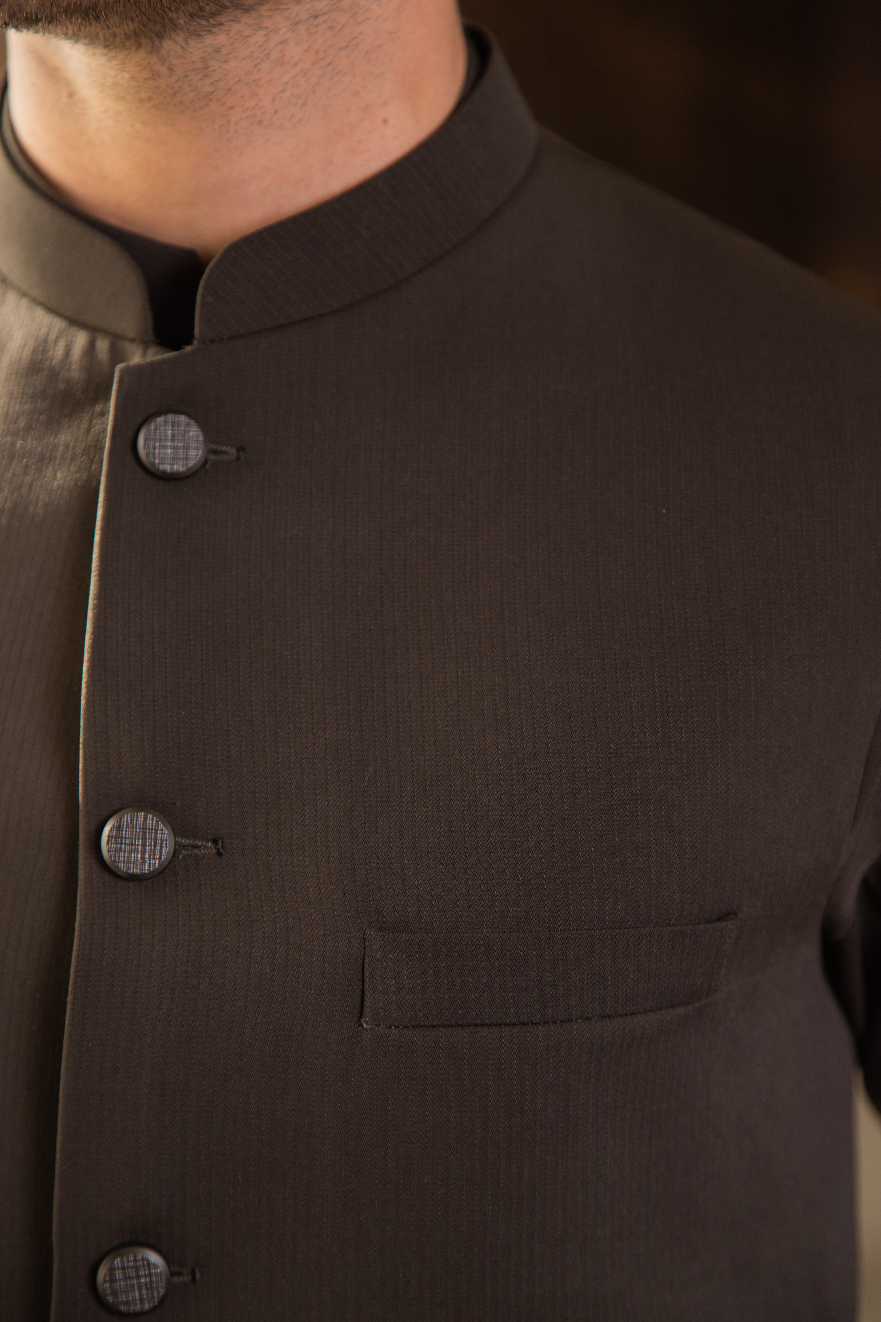 Kai Green - Waistcoat & Kurta-Pyjama Set