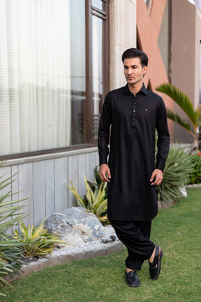 Noir Jet Black - Shalwar Kameez