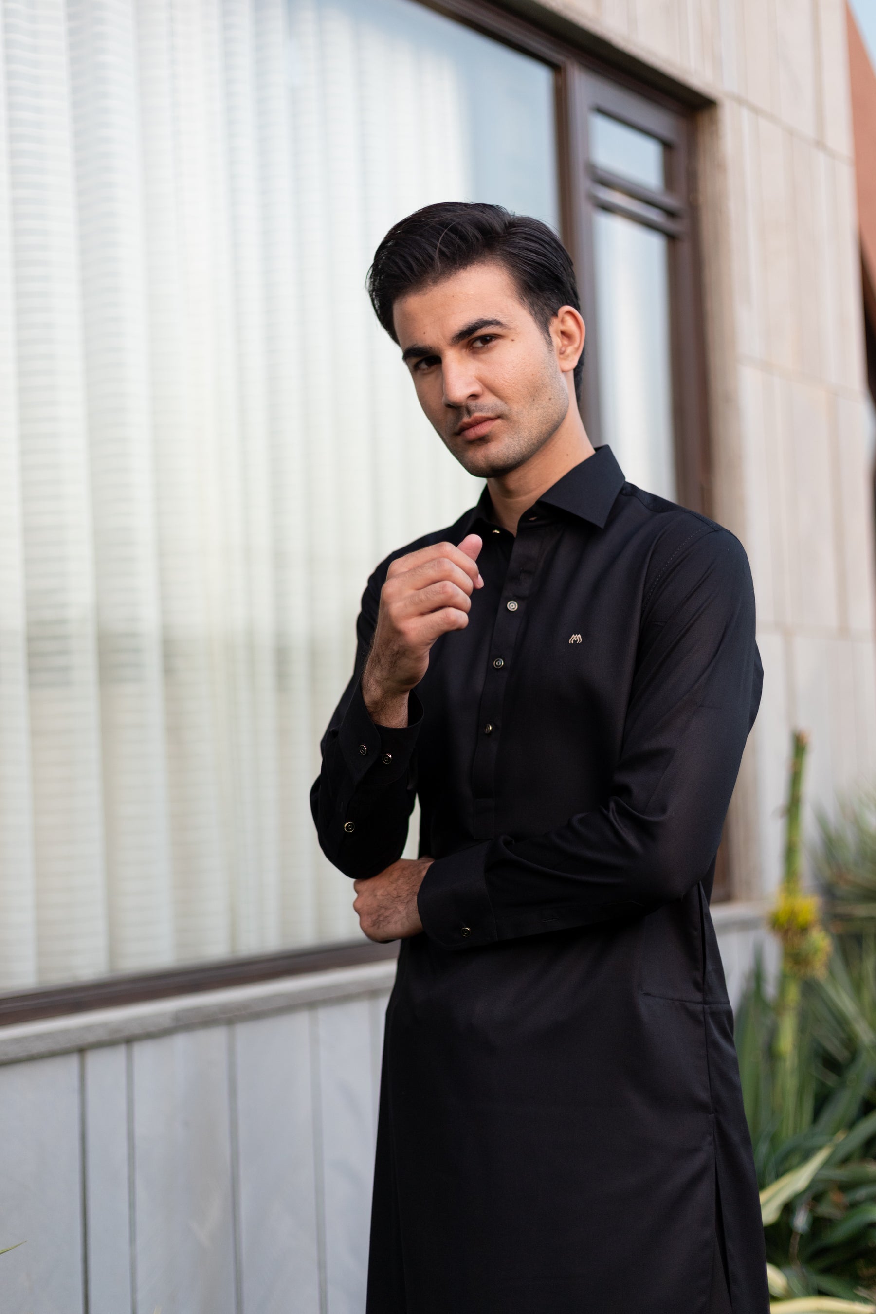 Noir Jet Black - Shalwar Kameez