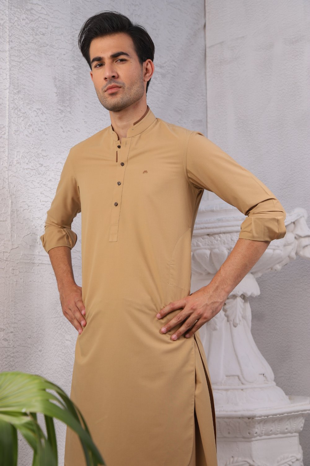 Classic Camel Brown - Shalwar Kameez