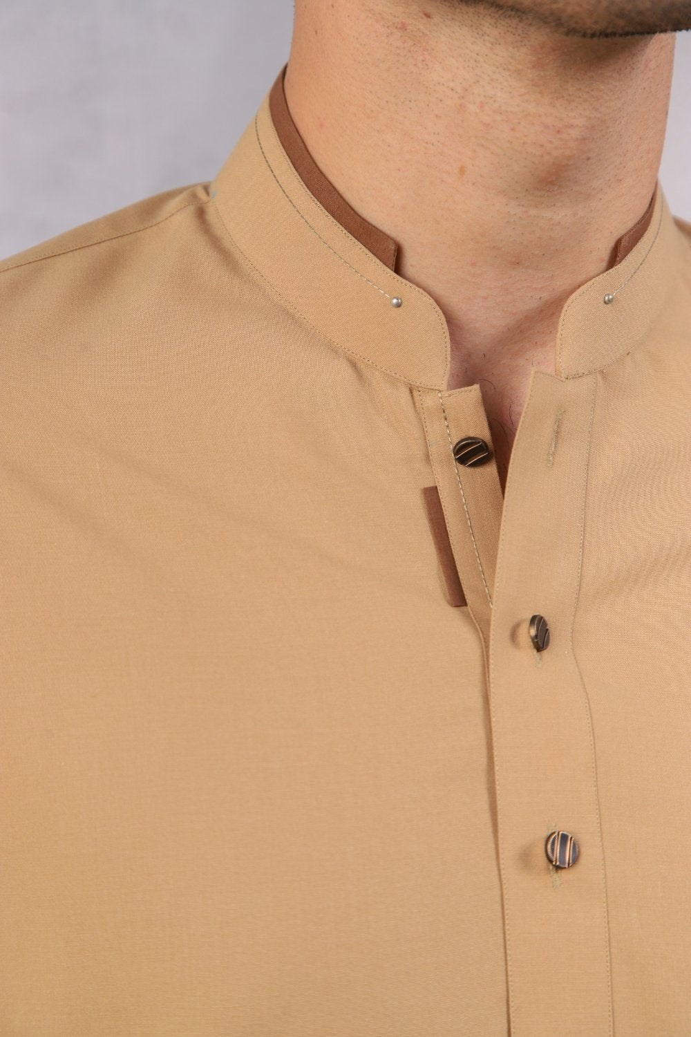 Classic Camel Brown - Shalwar Kameez