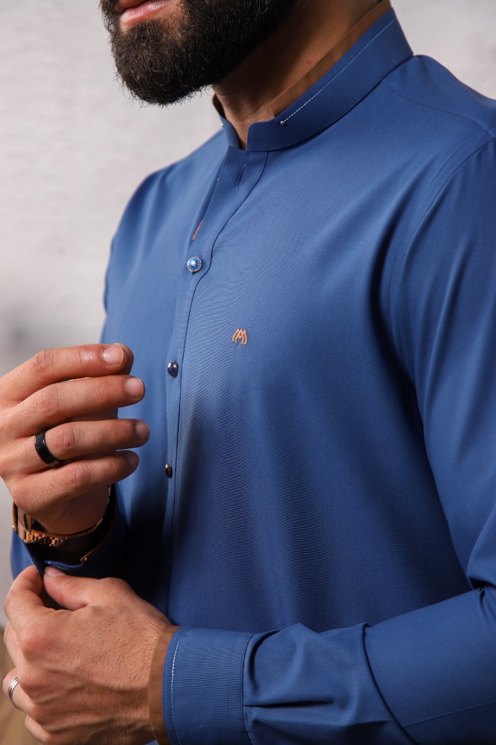 Classic Royal Blue - Shalwar Kameez