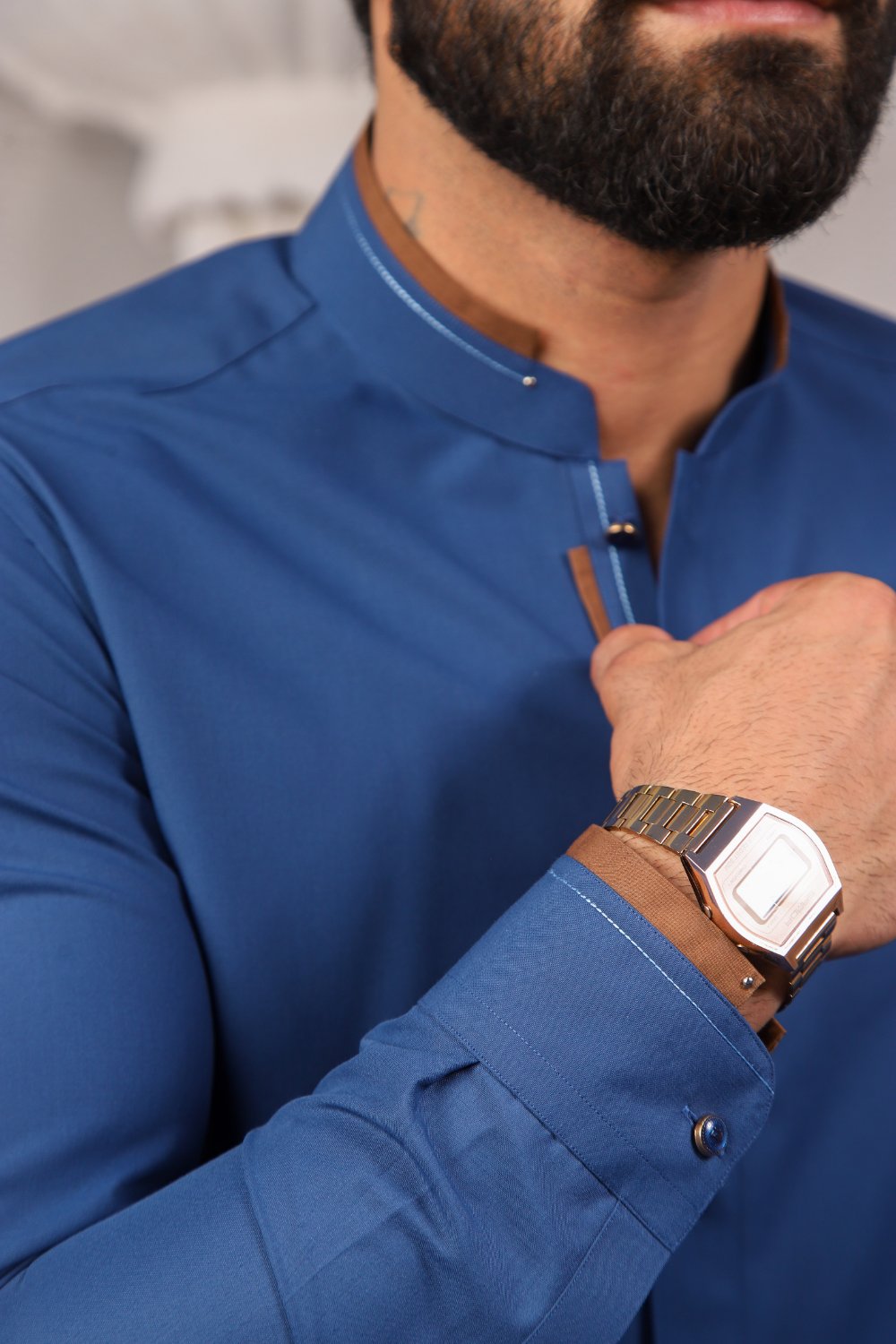 Classic Royal Blue - Shalwar Kameez