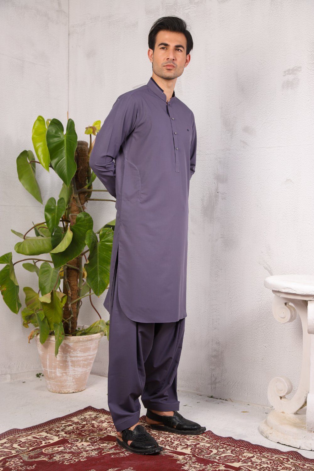 Classic Purple - Shalwar Kameez